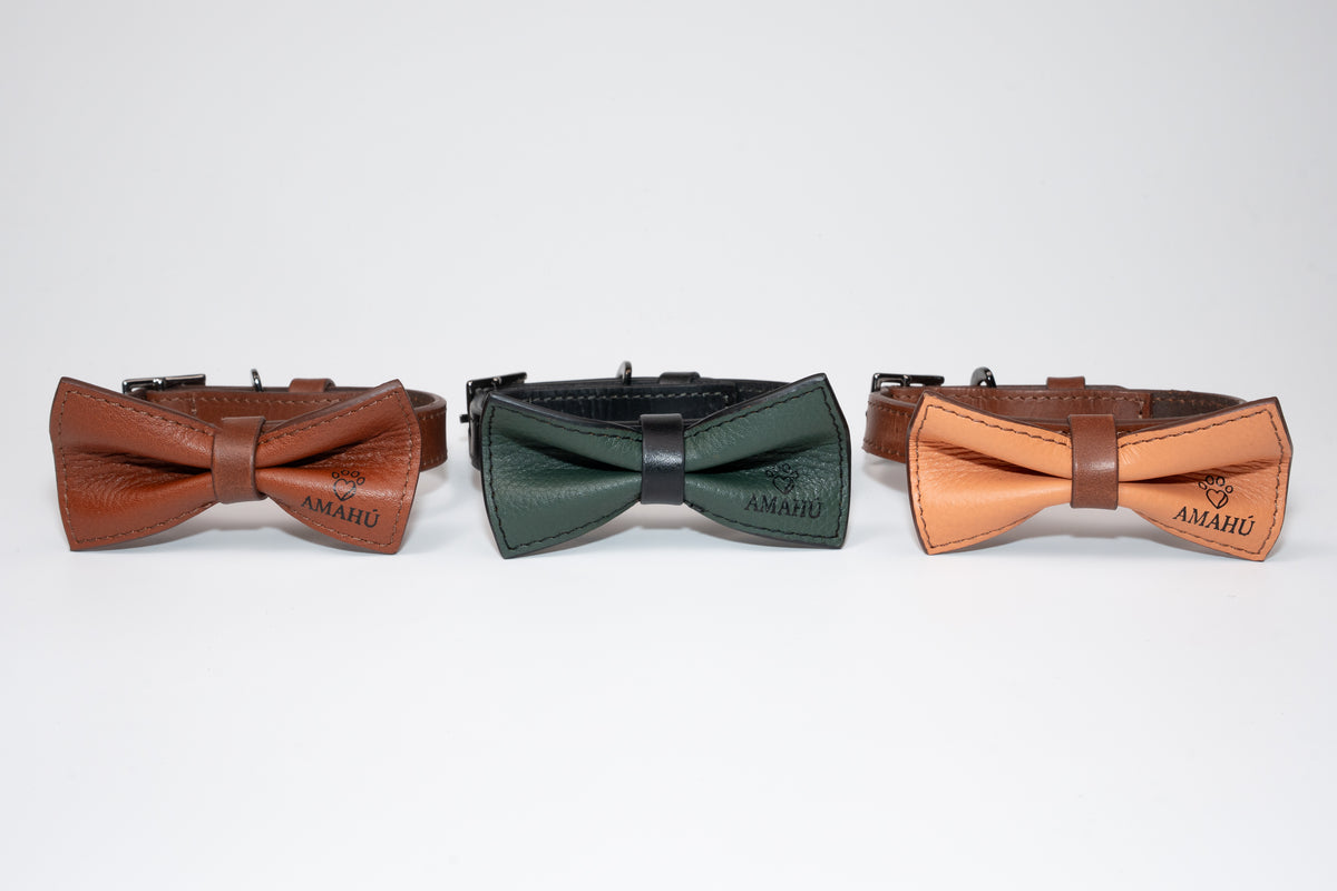 Collar Amaranto Cognac Pequeño
