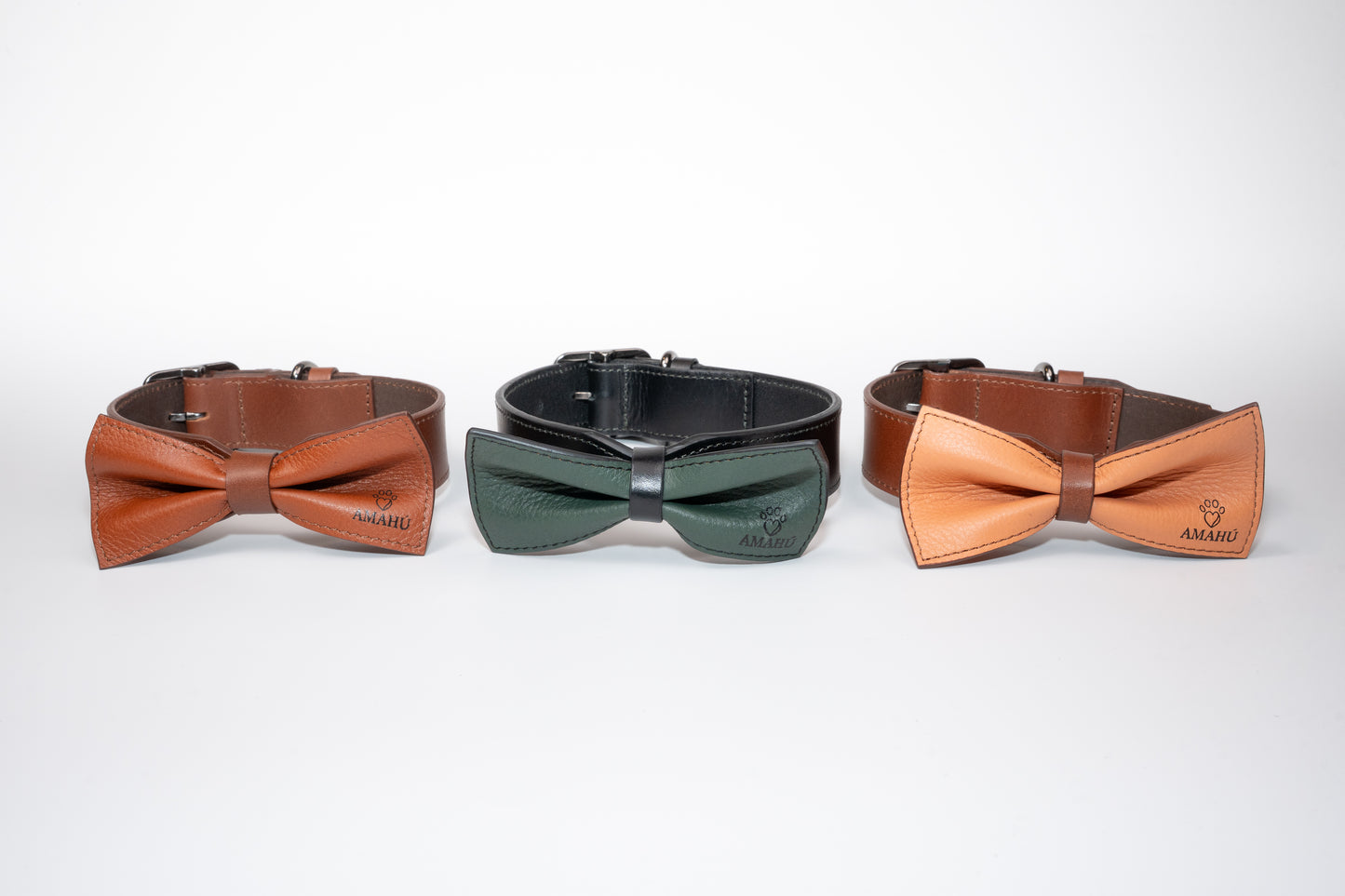 Collar Amaranto Cognac Mediano