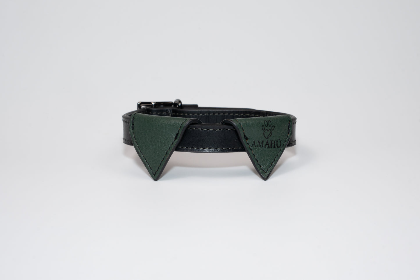 Collar Apolo Verde/Negro Pequeña