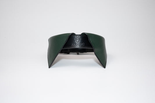 Collar Apolo Verde/Negro Mediano