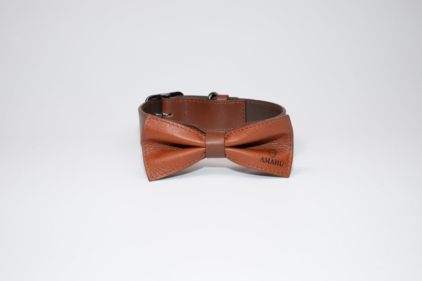 Collar Amaranto Cognac Mediano