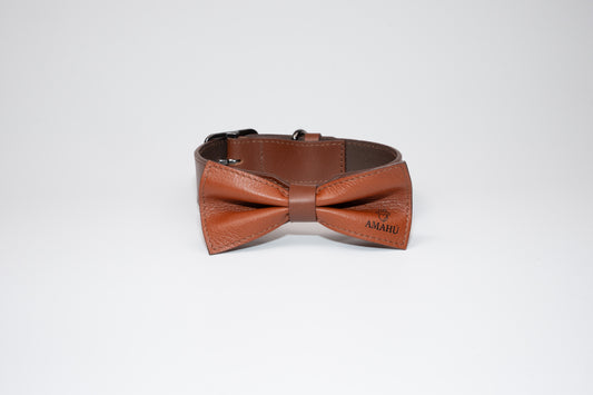 Collar Amaranto Cognac Mediano