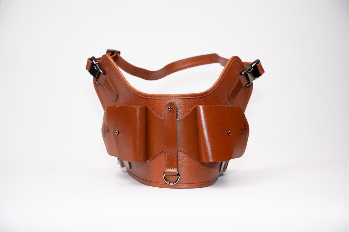 Pechera Neptuno Cognac Grande
