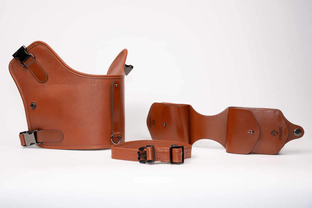 Pechera Neptuno Cognac Grande