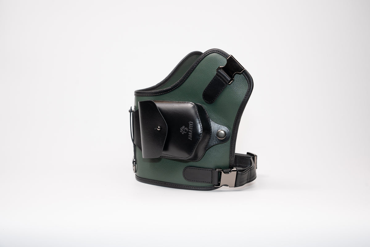 Pechera Neptuna Verde/Negro Larga